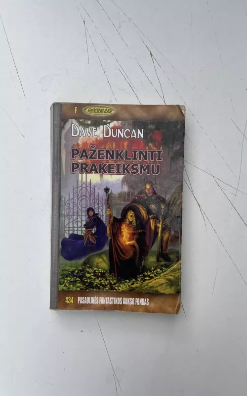 Paženklinti prakeiksmu - Dave Duncan, knyga