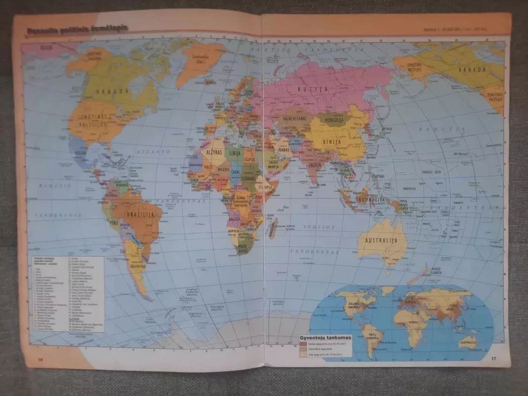 Žemė. Geografijos atlasas 6 klasei - Autorių Kolektyvas, knyga 4