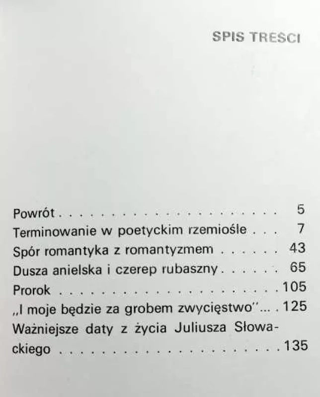 Juliusz Słowacki - Maria Dernałowicz, knyga 3