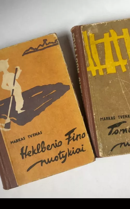 Tomo Sojerio nuotykiai. Heklberio Fino nuotykiai - Markas Tvenas, knyga