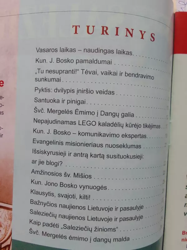 Saleziečių žinios 2023 Nr. 188 - Autorių Kolektyvas, knyga 3