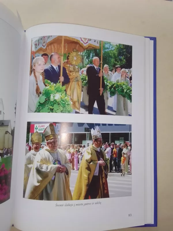 Atstatytai Vilkaviškio katedrai 10 metų - prel. Vytautas Gustaitis, knyga 3