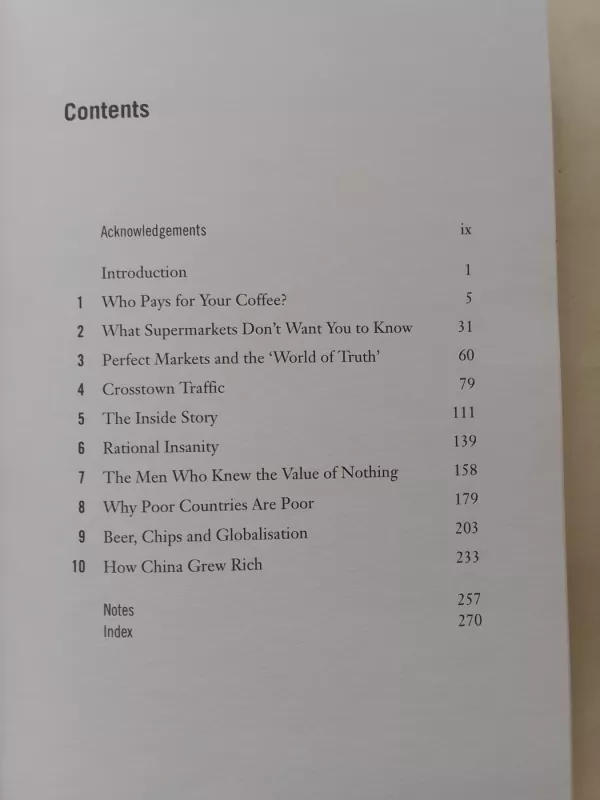 The Undercover Economist - Tim Harford, knyga 3