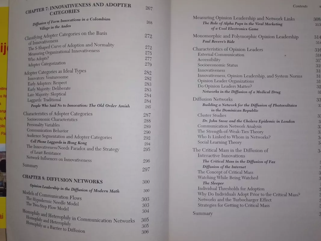 Diffusion of innovations - Everett M. Rogers, knyga 6