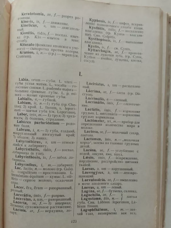 Медицинский латино-русский и русско-латинский словарь - С.И. Вольфсон, knyga 4