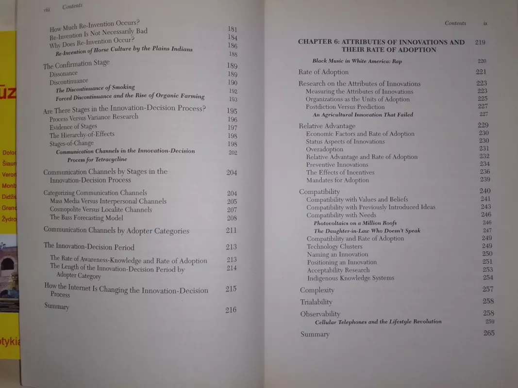 Diffusion of innovations - Everett M. Rogers, knyga 5