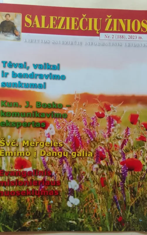 Saleziečių žinios 2023 Nr. 188 - Autorių Kolektyvas, knyga 2