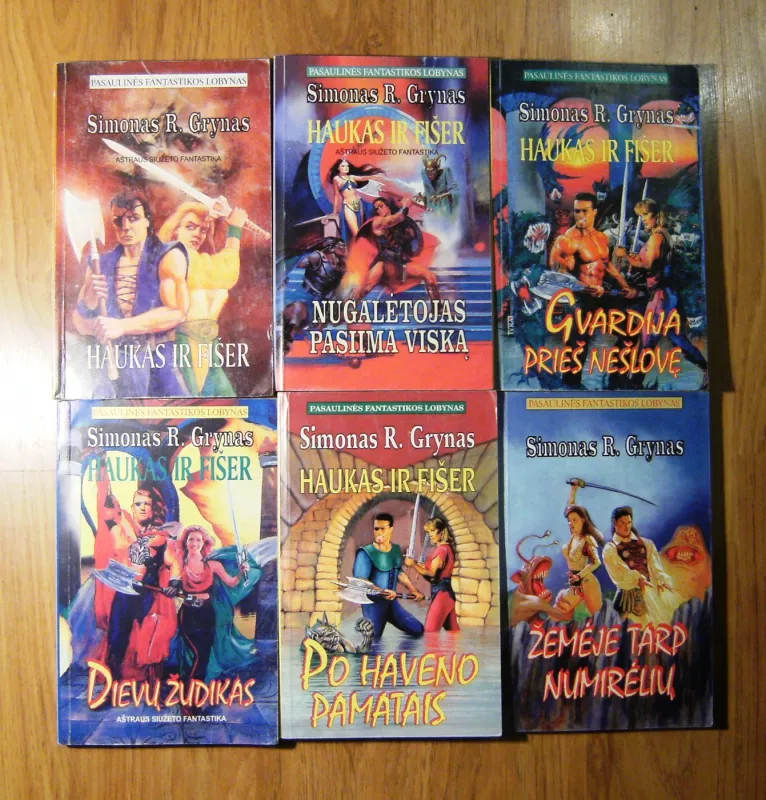 Žemėje tarp numirėlių - Simonas R. Grynas, knyga 5