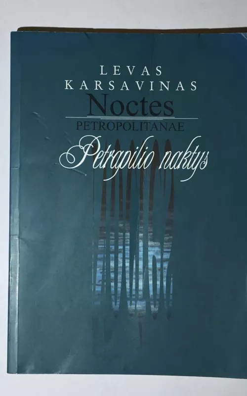 Petrapilio naktys - Levas Karsavinas, knyga