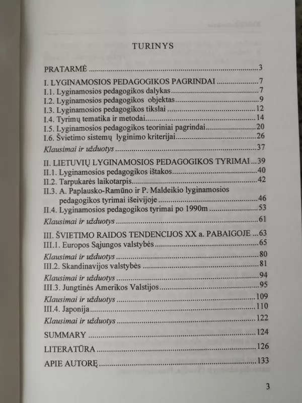 Lyginamosios pedagogikos įvadas - Ramutė Kučinskienė, knyga 3