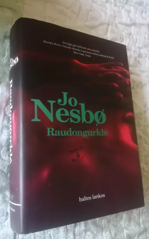 Raudongurklė - Jo Nesbo, knyga