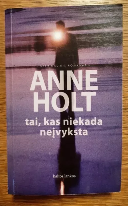 Tai, kas niekada neįvyksta - Anne Holt, knyga 2