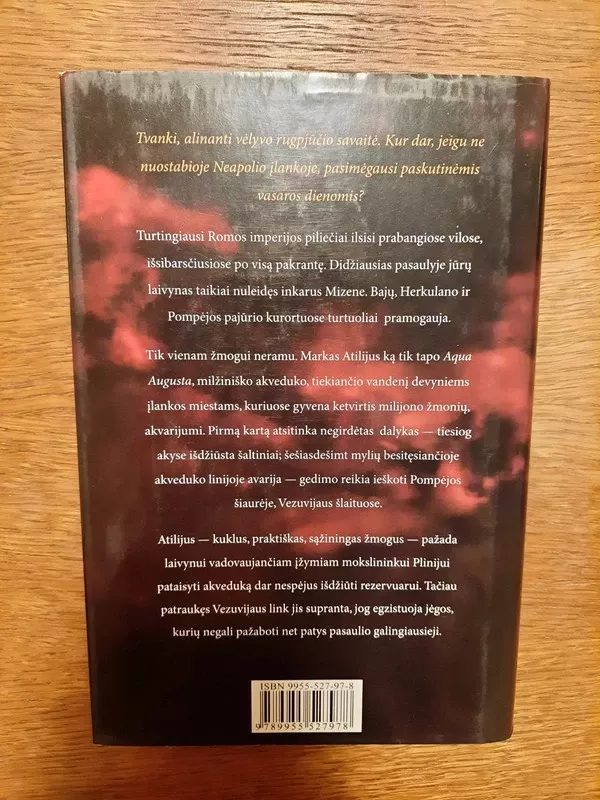 Pompėja - Robert Harris, knyga 3