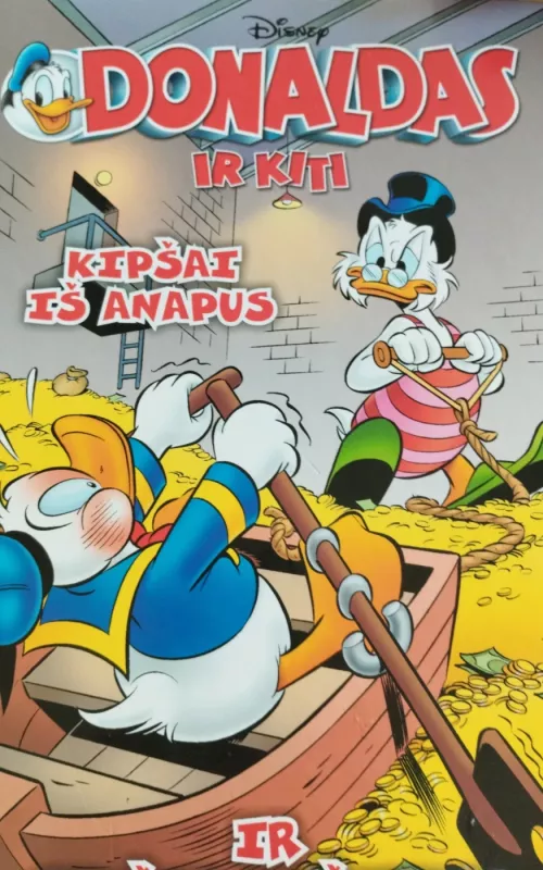 Donaldas ir kiti Kipšai iš anapus ir sukčių viešbutis - Walt Disney, knyga
