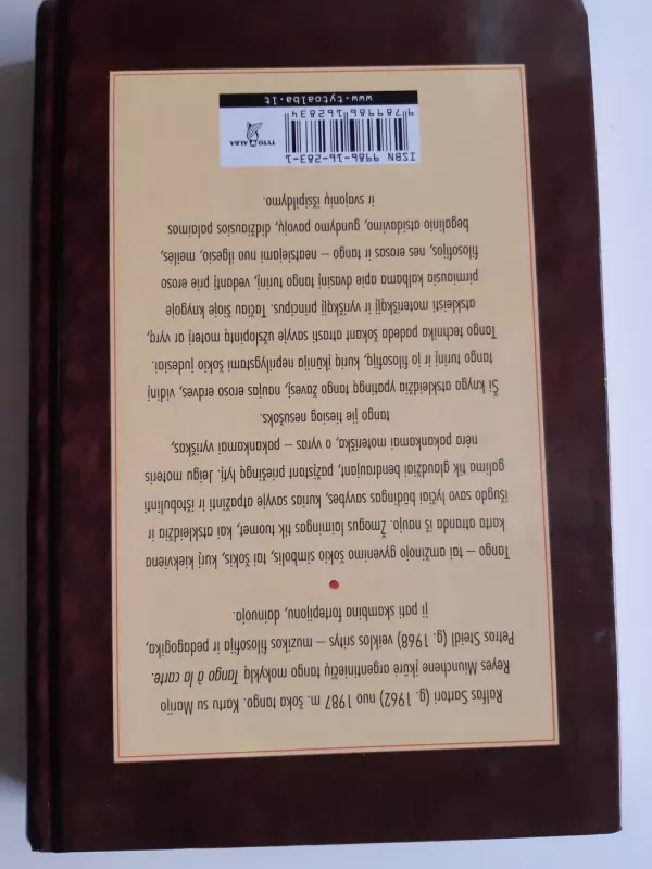 Tango. Šokio erotinio prado galia - Ralf Sartori, Petra  Steidl, knyga 3