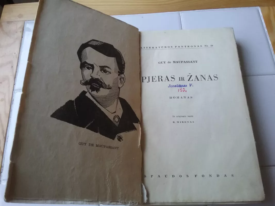 Pjeras ir Žanas - Gi De Mopasanas, knyga 3