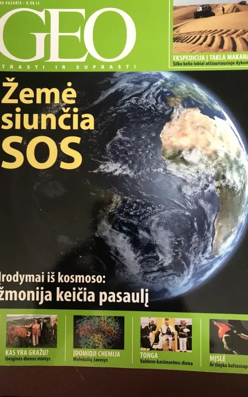 GEO Žemė Siunčia SOS 2009/02 - Autorių Kolektyvas, knyga