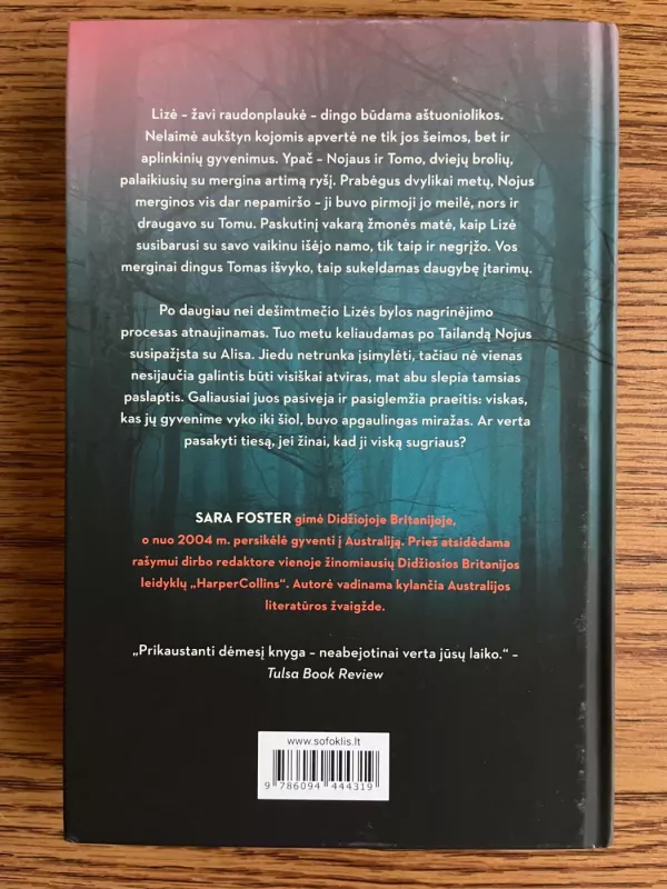 Tu manęs nepažįsti - Sara Foster, knyga 3