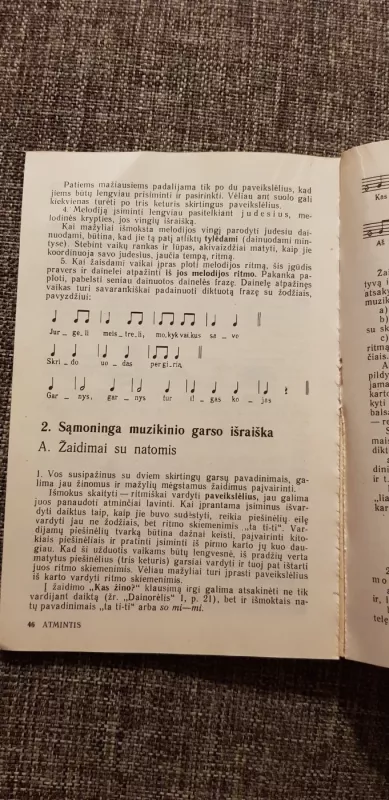 Muzika mažiesiems - Vida Krakauskaitė, knyga 4
