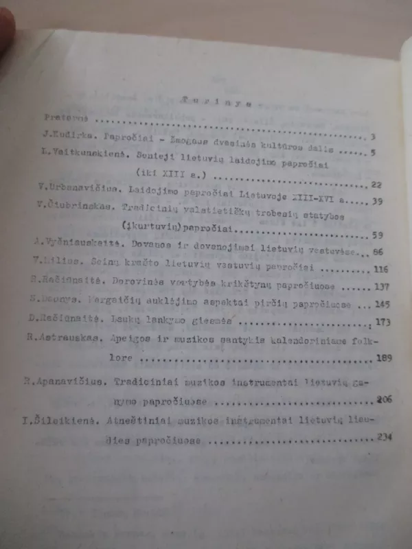 Lietuvių liaudies papročiai - Juozas Kudirka, knyga 5