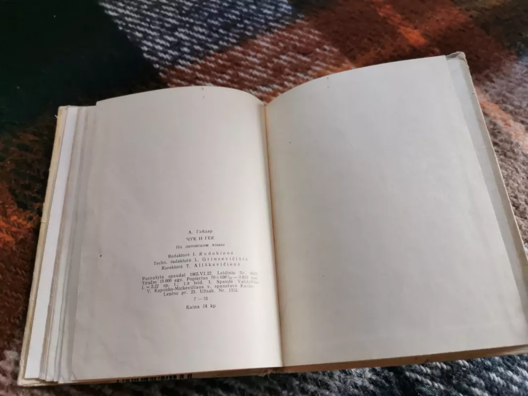 Čiukas ir Gekas - Arkadijus Gaidaras, knyga 5