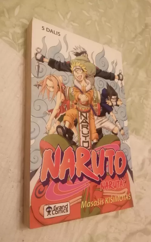 Naruto 5 dalis - Masašis Kišimotas, knyga