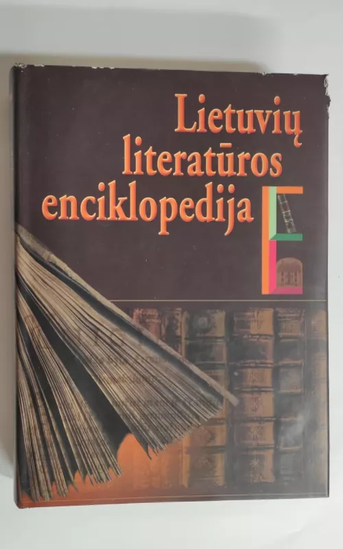 Lietuvių literatūros enciklopedija - V. Kubilius, knyga