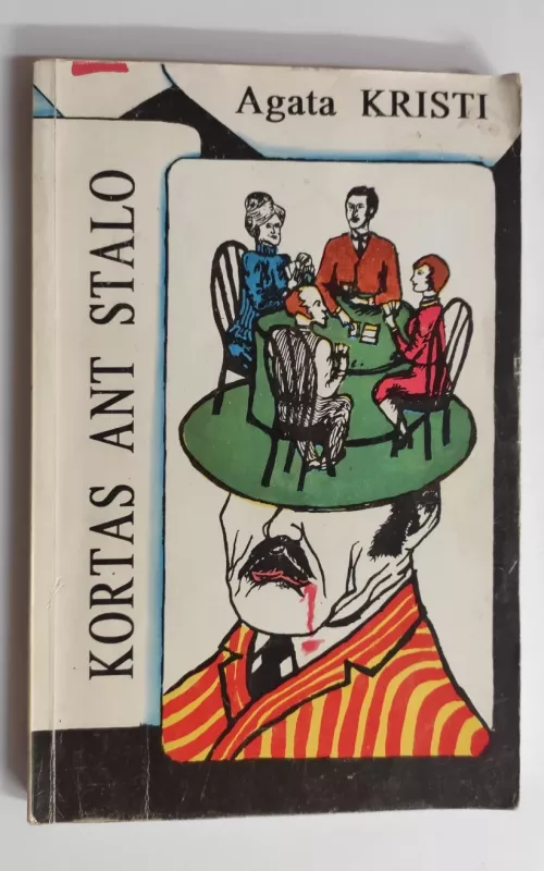 Kortas ant stalo - Agatha Christie, knyga