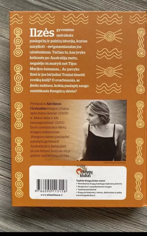 Kengūrų slėnio paslaptis - Akvilina Cicėnaitė, knyga