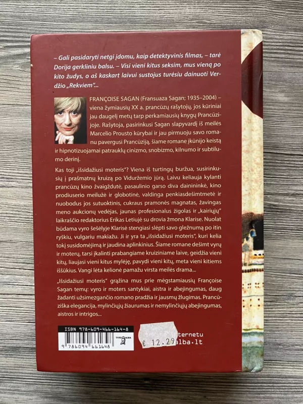 Išsidažiusi moteris - Francoise Sagan, knyga 3