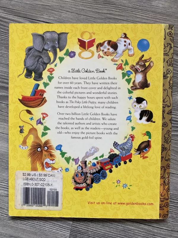 My little golden book about God - Jane Werner Watson, knyga 3