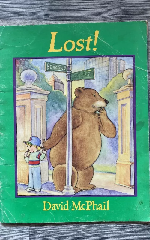 Lost! - David McPhail, knyga 2