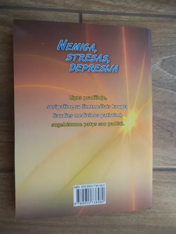 Nemiga, stresas, depresija - Aušra Žvirblienė, knyga 3