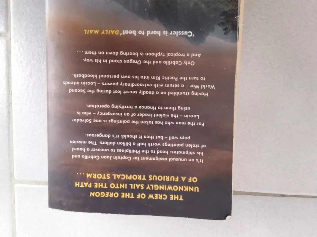 TYPHOON FURY - Clive Cussler, knyga 4