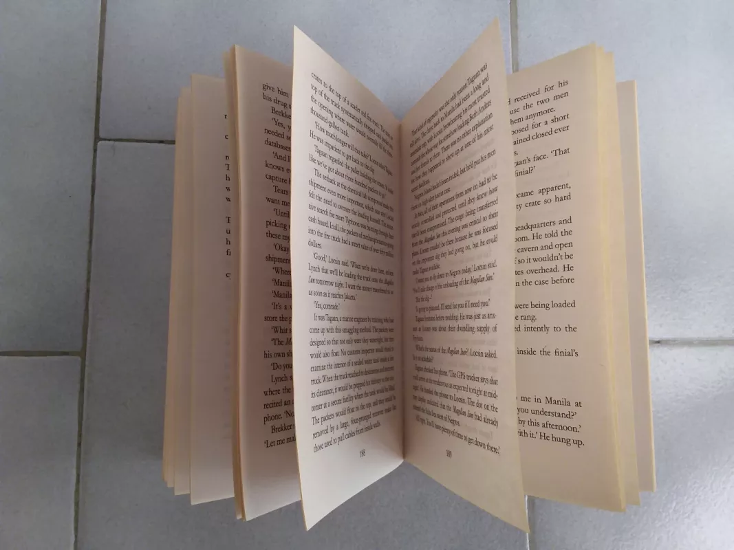 TYPHOON FURY - Clive Cussler, knyga 3