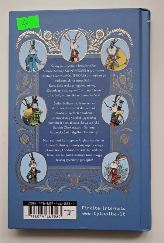 Karališkieji Londono triušiai - Santa Montefiore, knyga 3