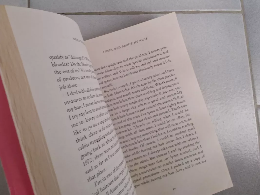 I feel bad about my neck - Nora Ephron, knyga 3