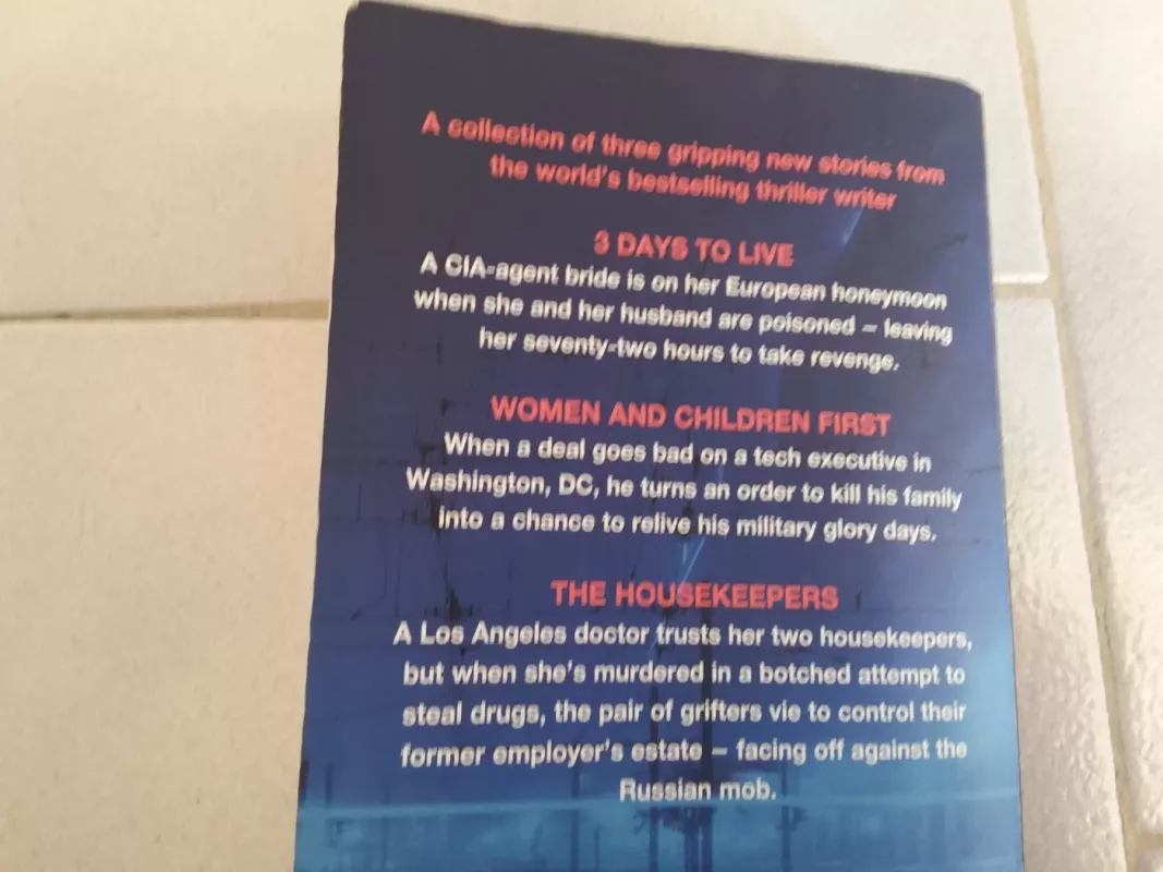 3 days to live - James Patterson, knyga 4