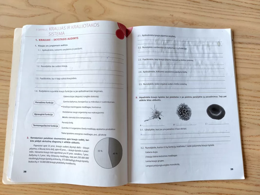 Biologijos pratybos 9kl. Pirmasis sąsiuvinis - Autorių Kolektyvas, knyga 6
