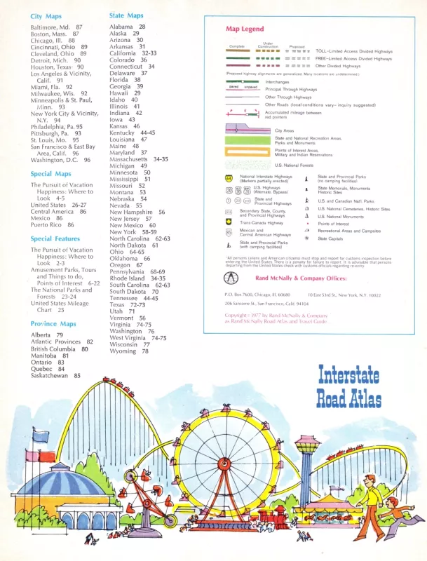 Rand McNally Interstate Road Atlas - Autorių Kolektyvas, knyga 3