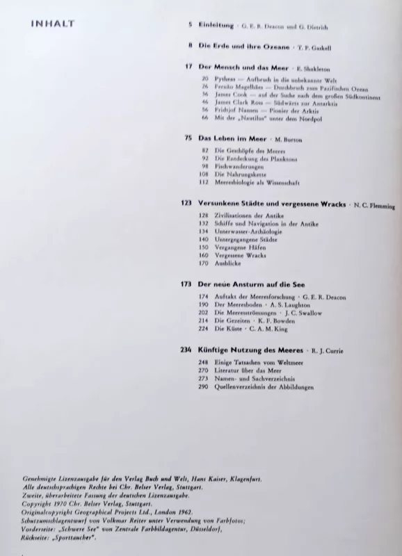 Die Meere der Welt - George Deacon, knyga 4