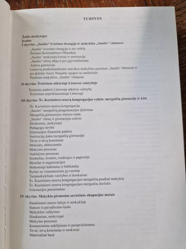 Kauno Saulės gimnazija - Valdemaras Jaruševičius ir kiti, knyga 3