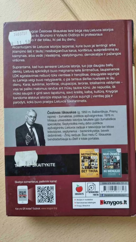 Paukota Lietuva - Česlovas Iškauskas, knyga 4