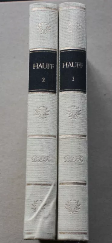 Hauff, 1-2 Banden - Wilhelm Hauff, knyga 3