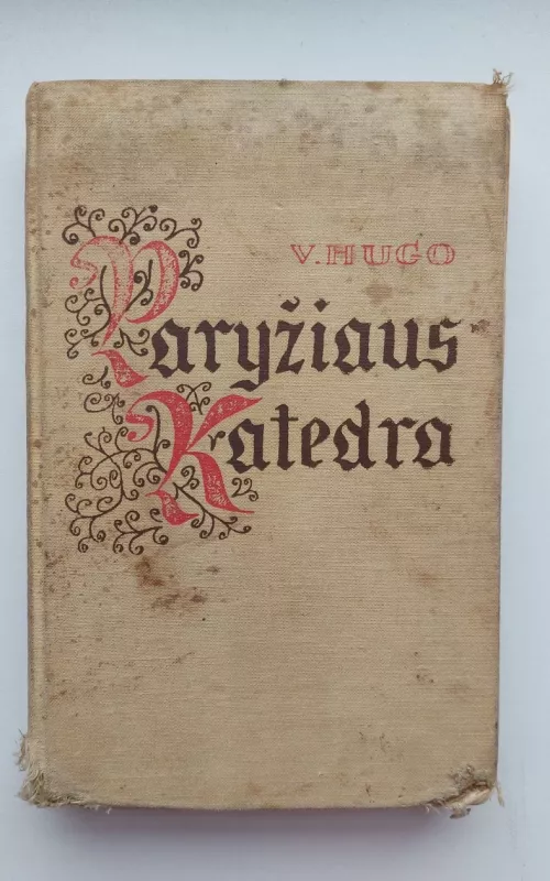 Paryžiaus katedra - Victor Hugo, knyga 2