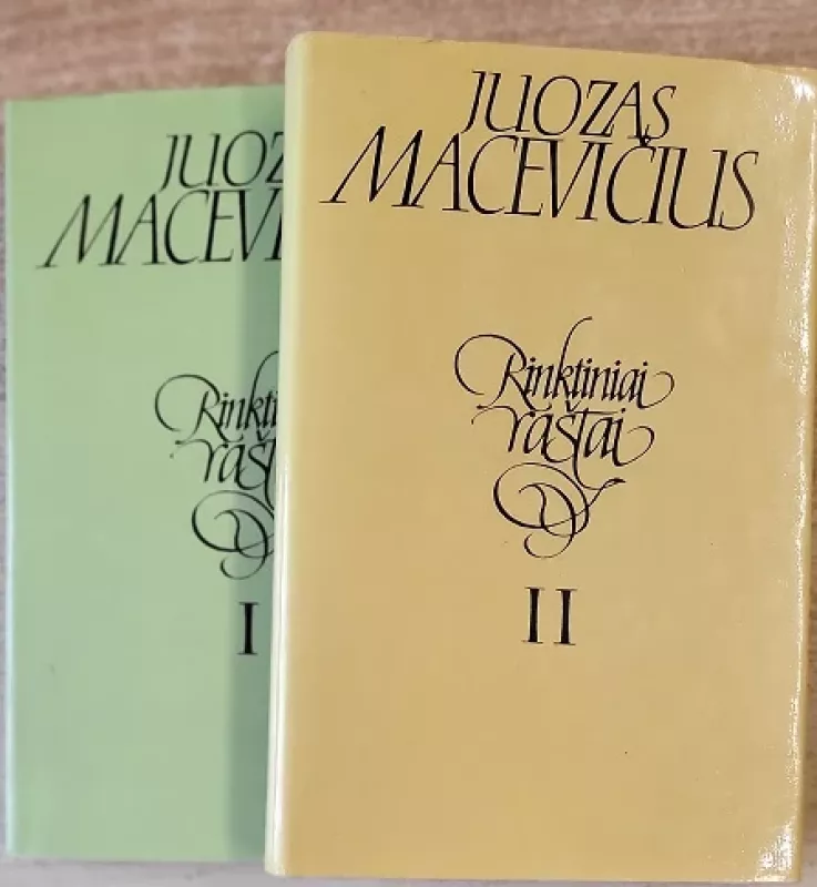 Rinktiniai raštai (2 tomai) - Juozas Macevičius, knyga