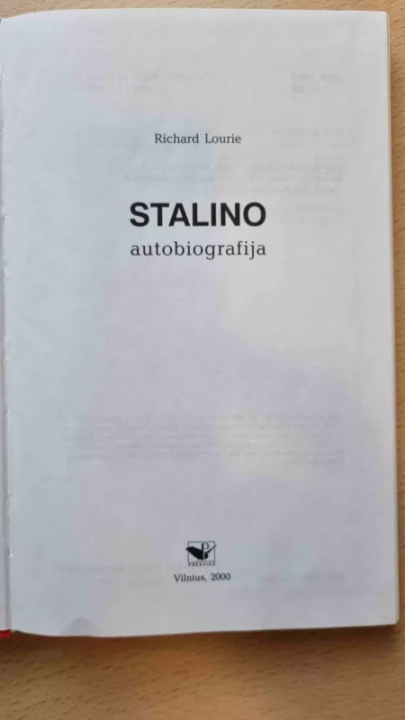Stalino autobiografija - Richard Lourie, knyga 3