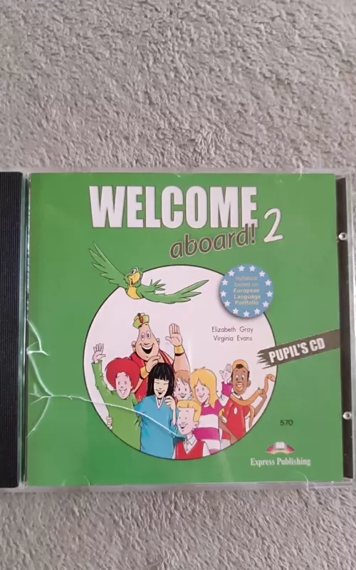 Welcome Aboard! 2 St. CD (kompaktinis diskas garso įrašams) - Virginia Evans, Jenny  Dooley, plokštelė 2