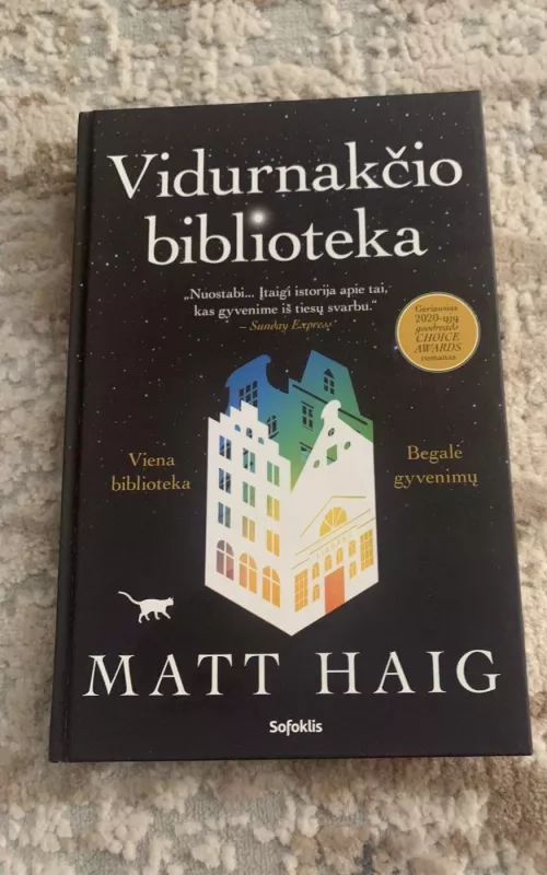 Vidurnakčio biblioteka - Matt Haig, knyga