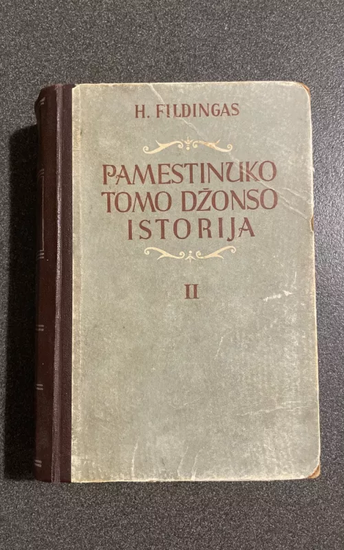 Pamestinuko Tomo Džionso istorija (II tomas) - Henris Fildingas, knyga